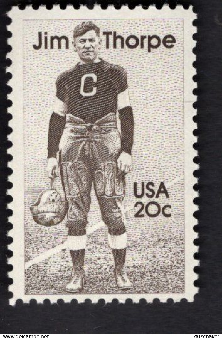 200895981 1984 SCOTT 2089 (XX) POSTFRIS MINT NEVER HINGED - JIM THORPE-  ATHLETE - SPORT - Unused Stamps