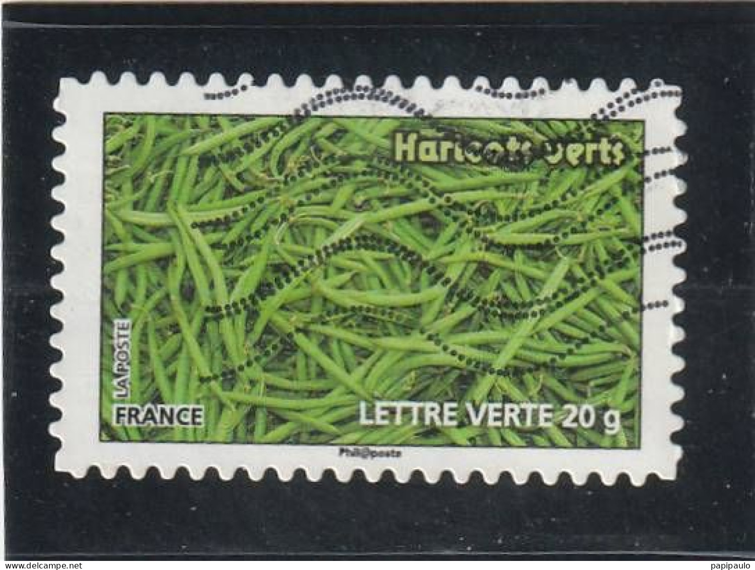 FRANCE 2012  Y&T 742     Lettre Verte 20g - Used Stamps