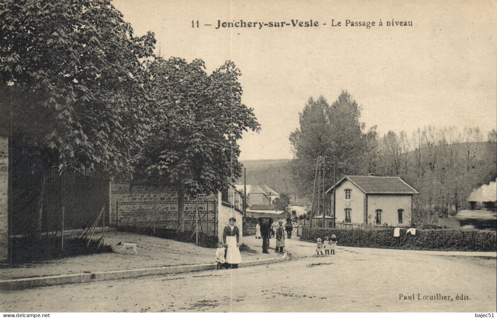 Jonchery Sur Vesle - Le Passage à Niveau - Jonchery-sur-Vesle