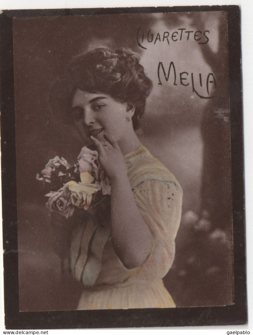 CIGARETTES MELIA - Anonyme, Bouquet De Fleurs - Tirage O N°13 - Melia