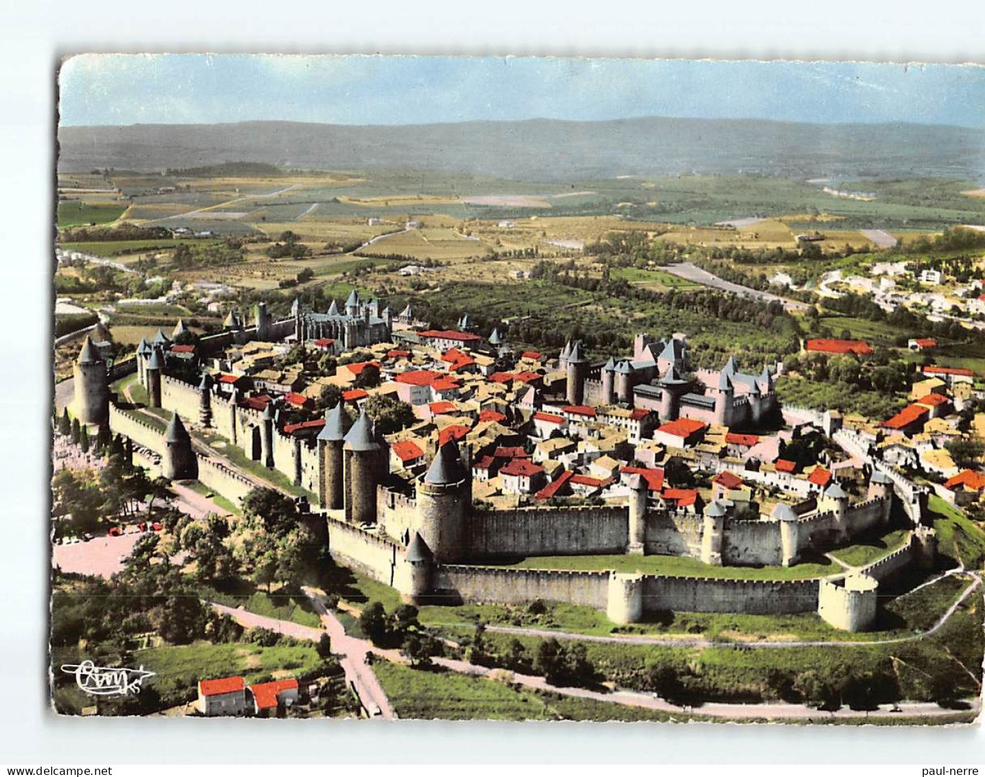 CARCASSONNE : Vue Panoramique De La Cité - Très Bon état - Carcassonne