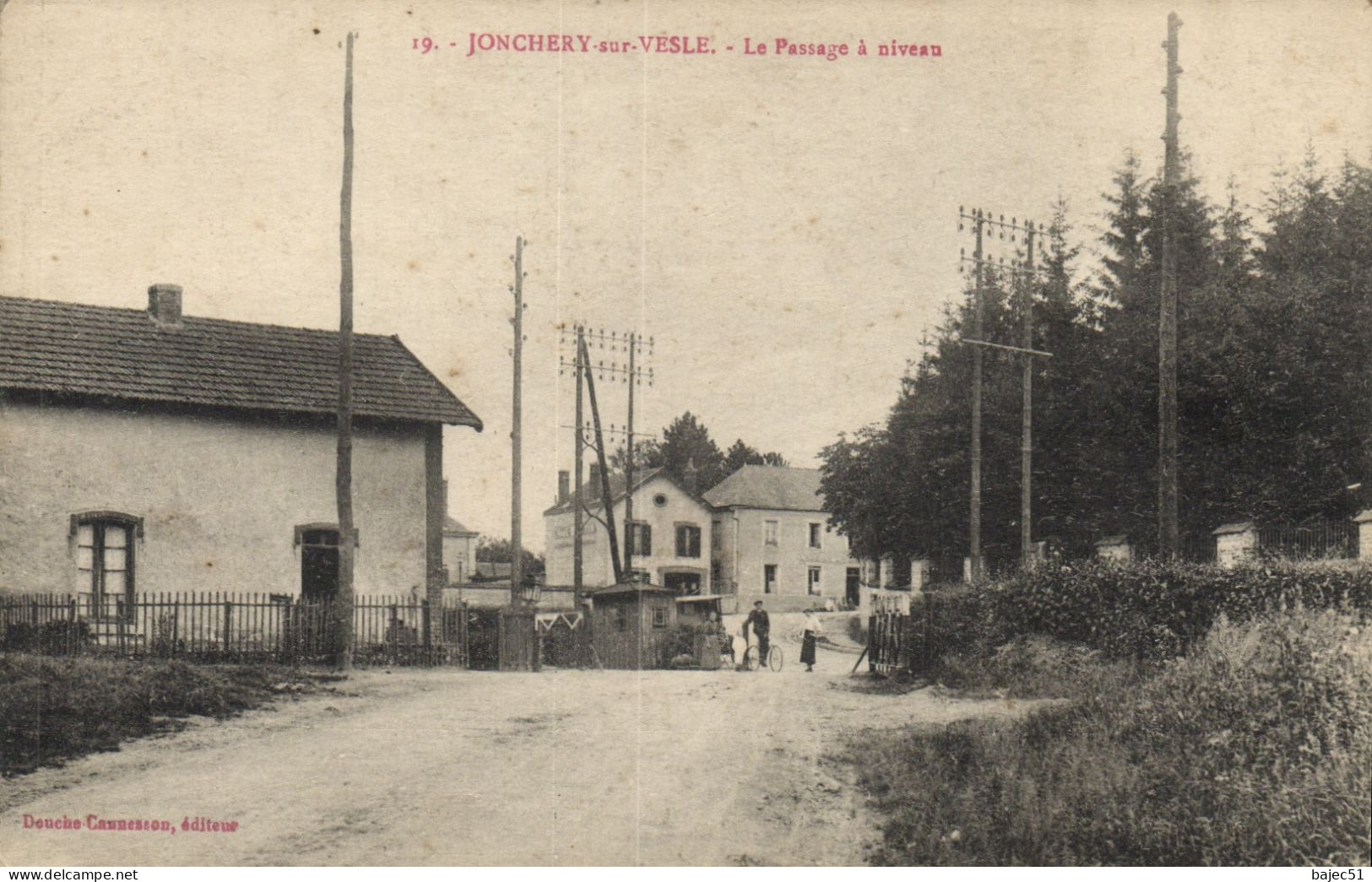 Jonchery Sur Vesle - Le Passage à Niveau - Jonchery-sur-Vesle