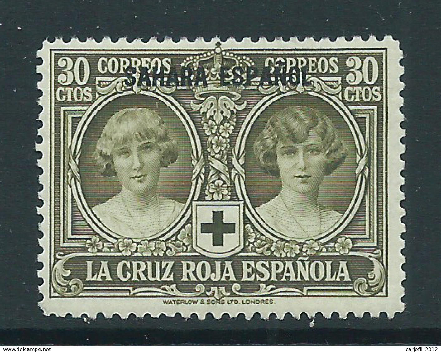 Sahara Sueltos 1926 Edifil 18 ** Mnh - Sahara Espagnol