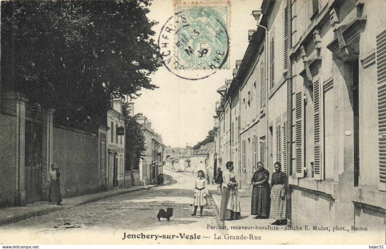 Jonchery Sur Vesle - La Grande Rue - Jonchery-sur-Vesle