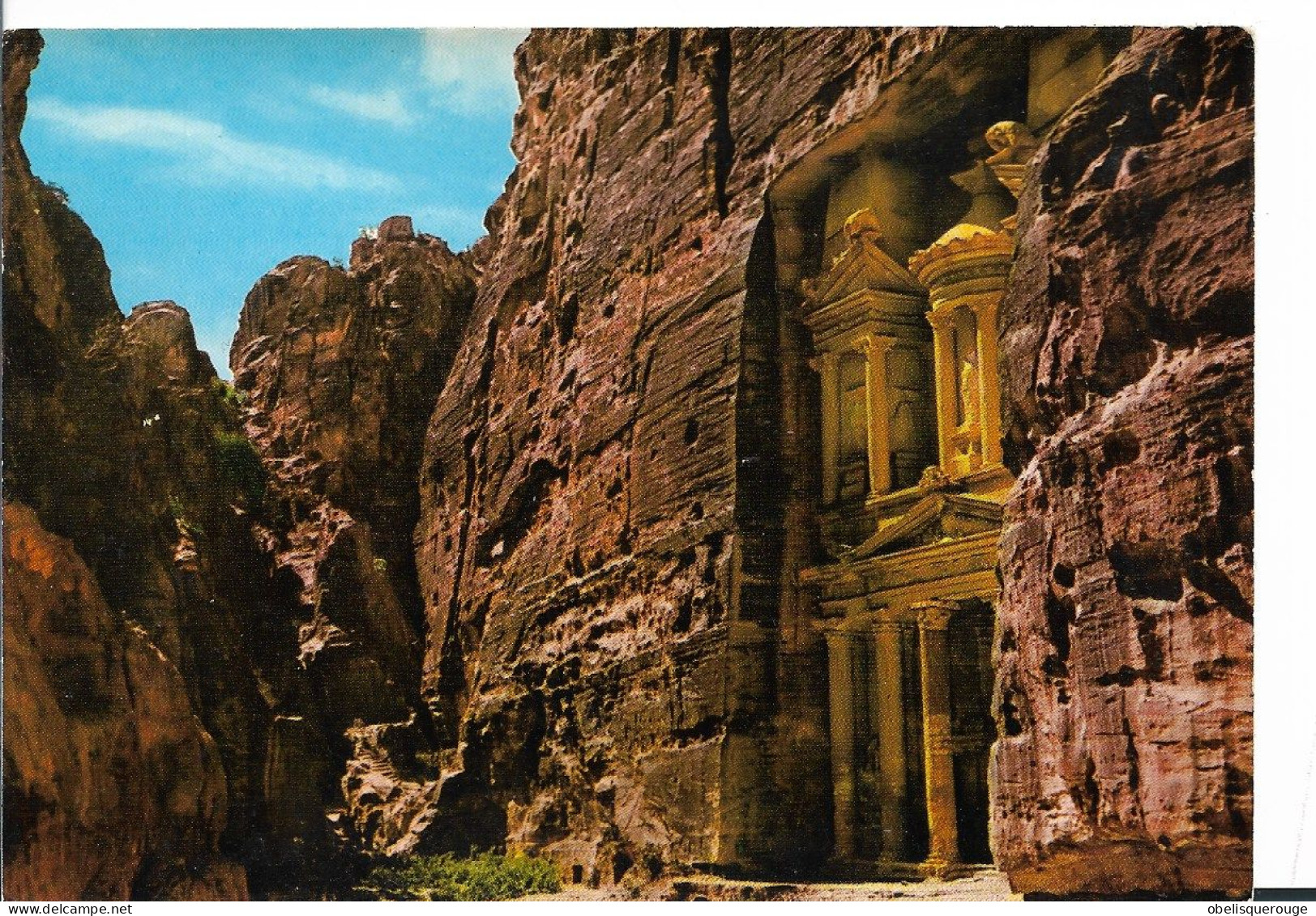 JORDAN JORDANIE TRESOR DE PETRA TEMPLE D ISIS GIORDANIA - Jordan