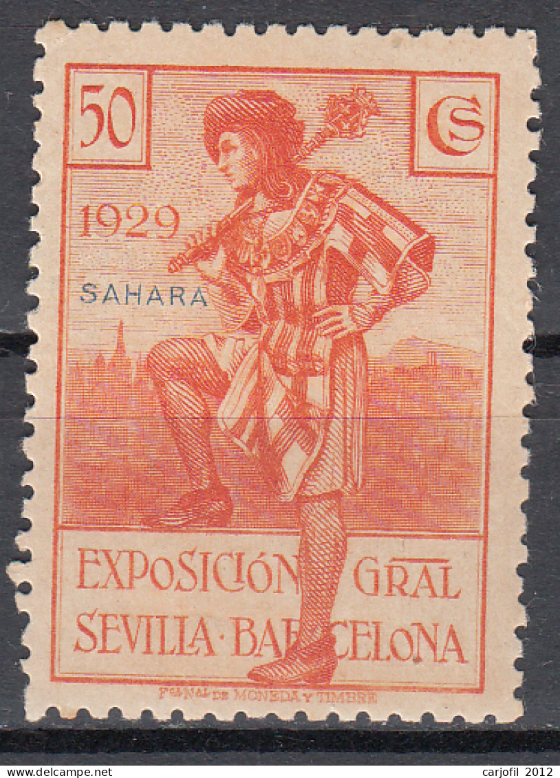 Sahara Sueltos 1929 Edifil 32 ** Mnh - Spanische Sahara