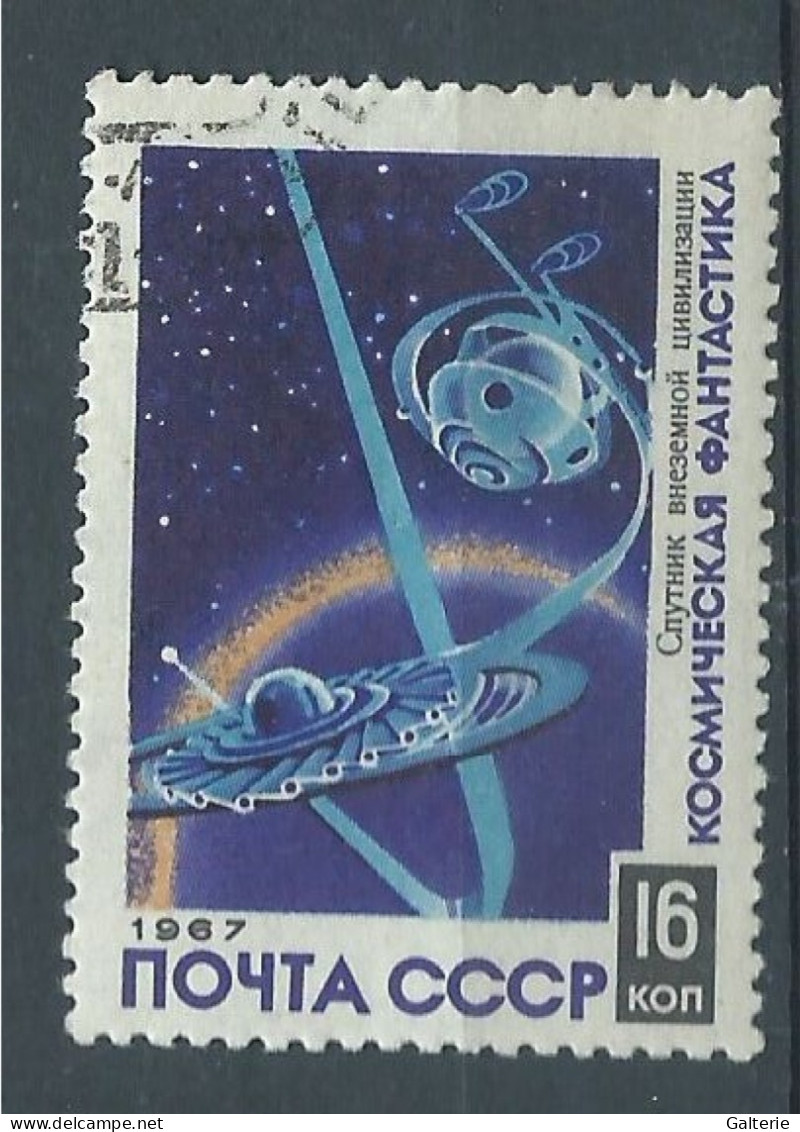 URSS - Obl - 1967 - YT N° 3285-Fantastique Cosmique - Sujets Ivers - Used Stamps