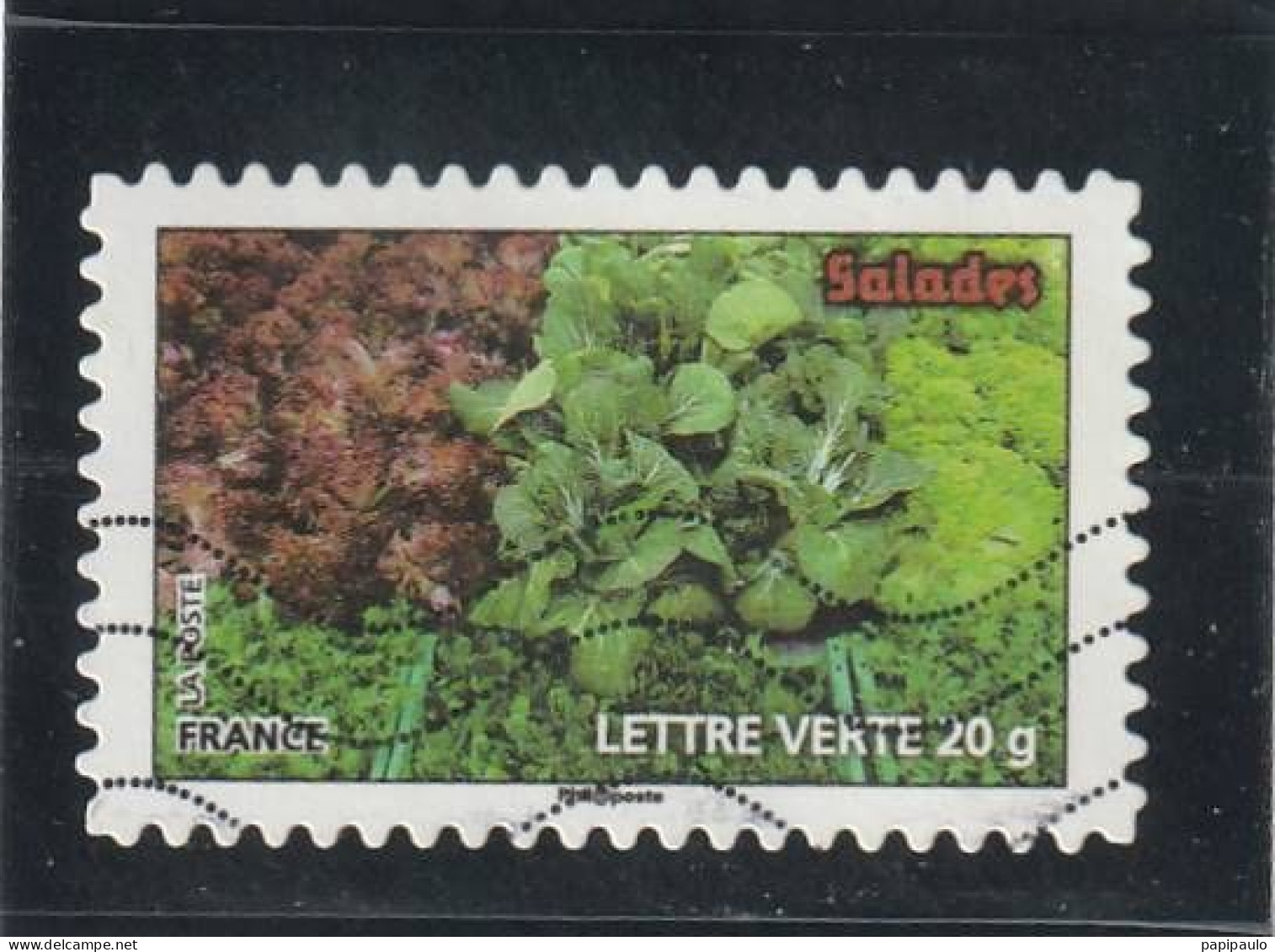 FRANCE 2012  Y&T 740      Lettre Verte 20g - Oblitérés