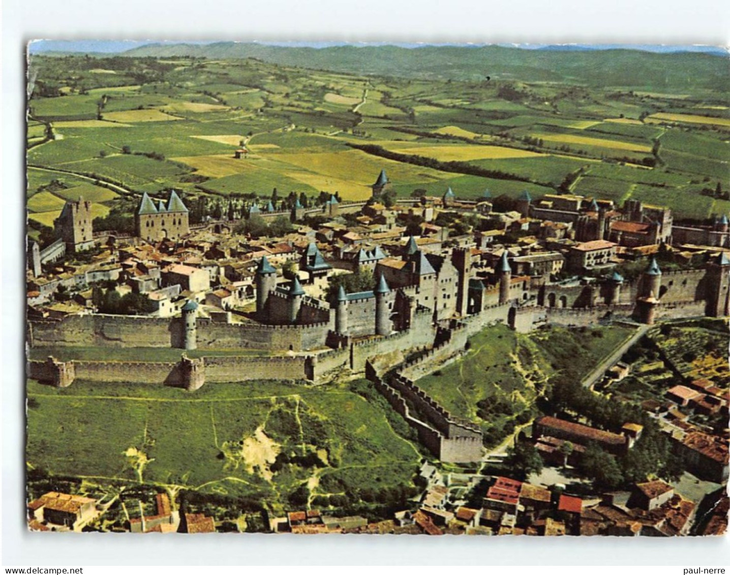 CARCASSONNE : Vue Générale Aérienne De La Cité - état - Carcassonne