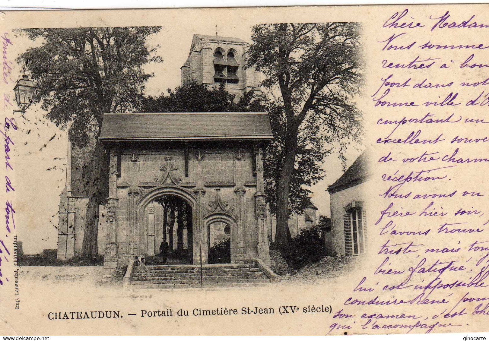 Chateaudun Portail Du Cimetiere - Chateaudun