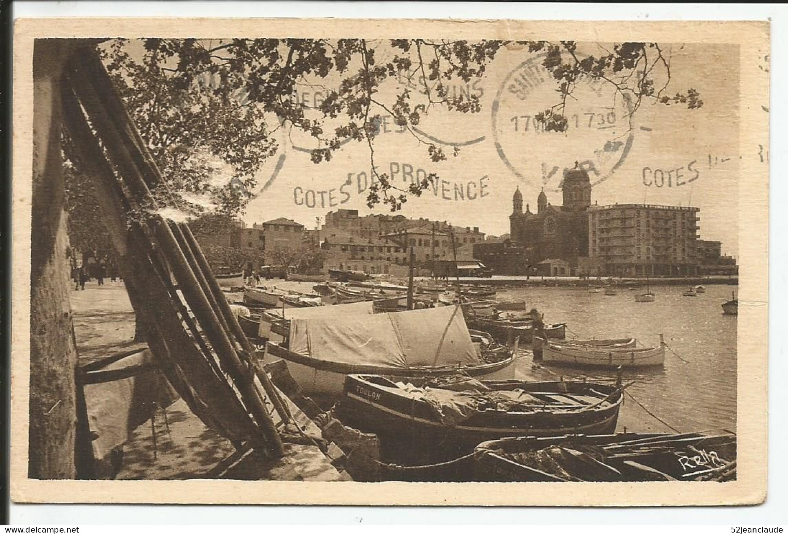 Barques De Pêche Au Port    1948    N° 623 - Saint-Raphaël
