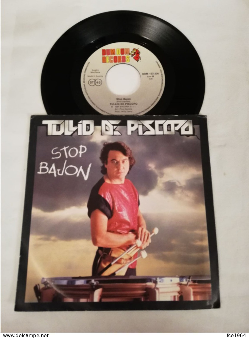 Tullio De Piscopo: Stop Bajon [1984, Austria, Dum Dum Records DUM 133 200],Cover: Vg / Vinyl: Vg+ - Disco, Pop
