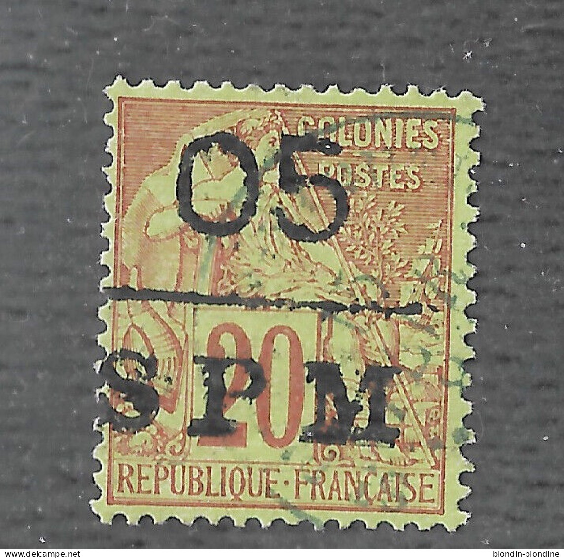SPM MIQUELON YT 8 OBL TB - Used Stamps