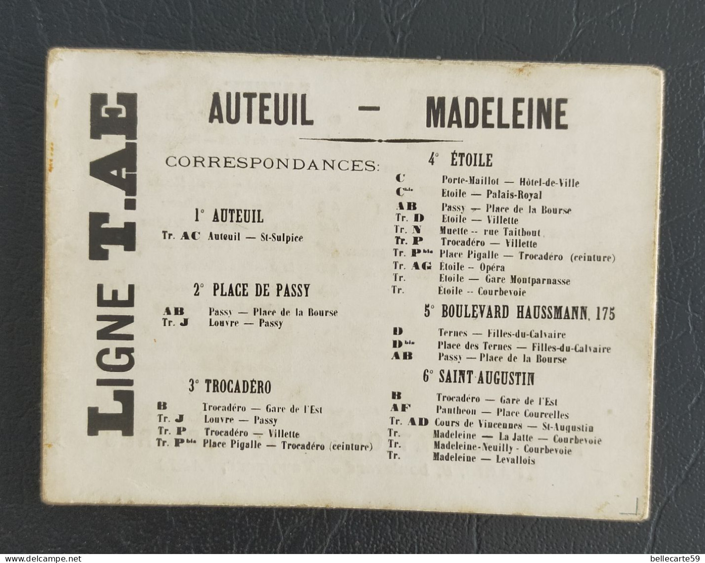 Nouveaux Itinéraires Illustré Madeleine Auteuil - Cartes Routières