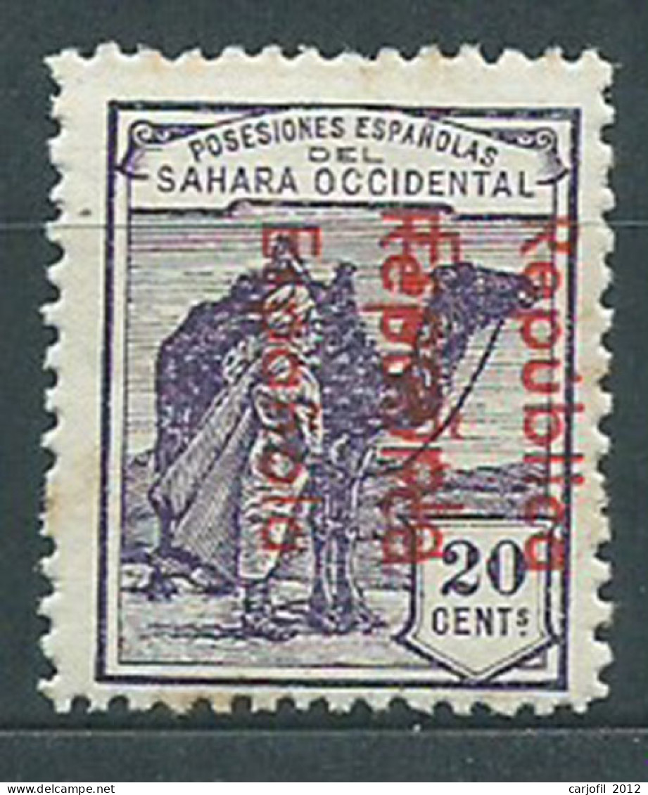 Sahara Variedades 1932 Edifil 39Ahh (*) Mng  Sobrecarga Doble - Spaanse Sahara