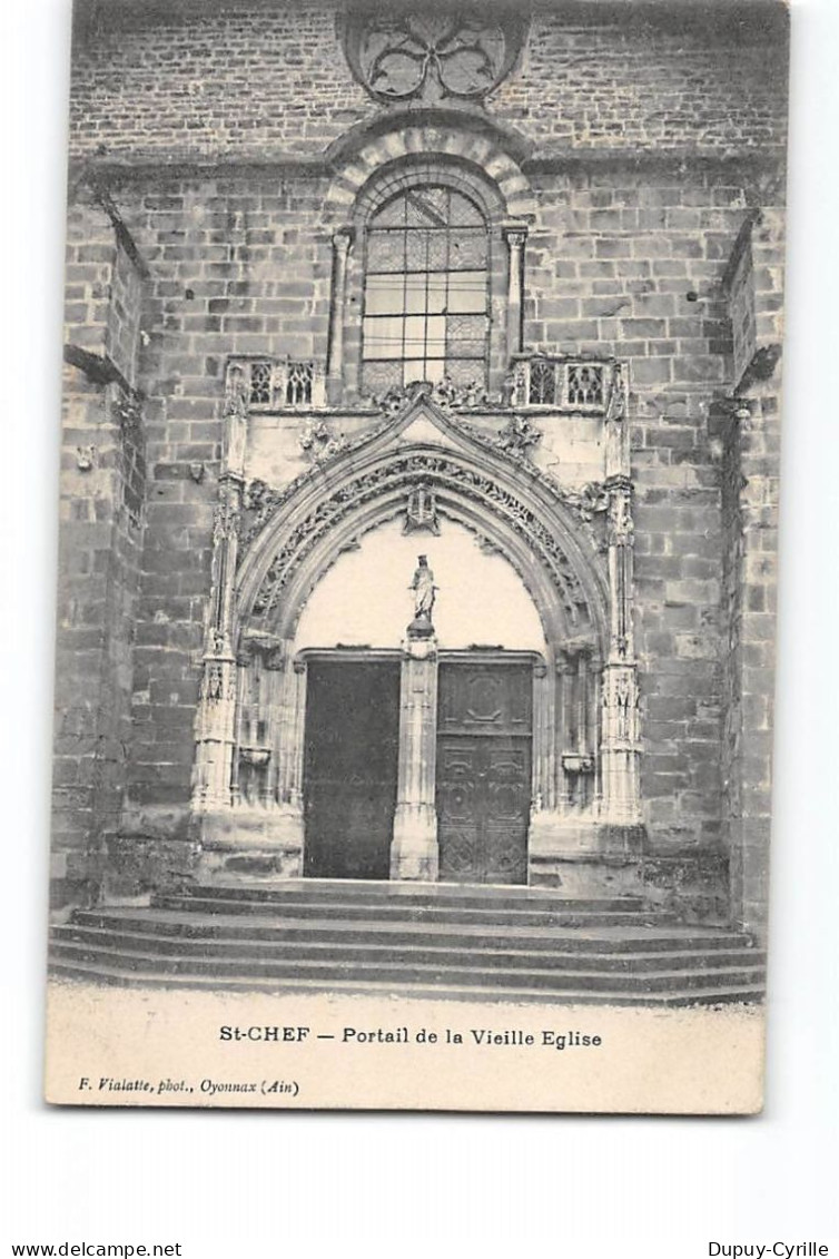 SAINT CHEF - Portail De La Vieille Eglise - Très Bon état - Saint-Chef