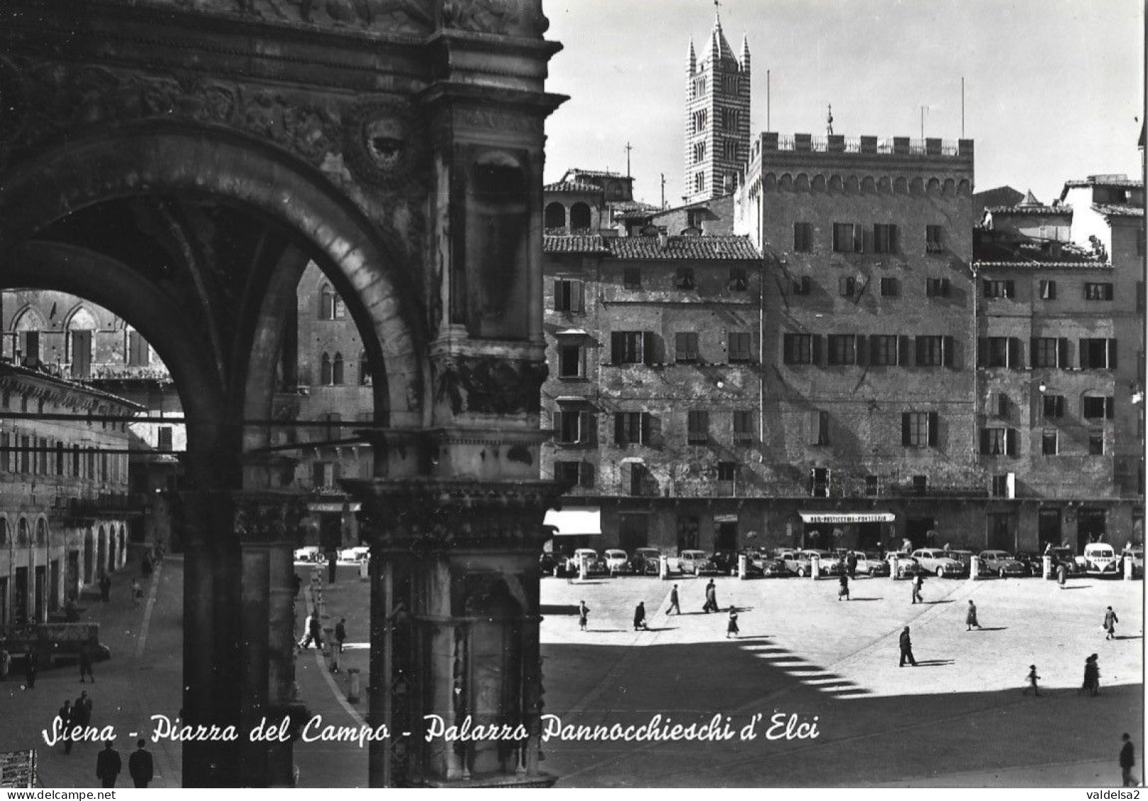 SIENA - PIAZZA DEL CAMPO - PALAZZO PANNOCCHIESCHI D'ELCI - Siena