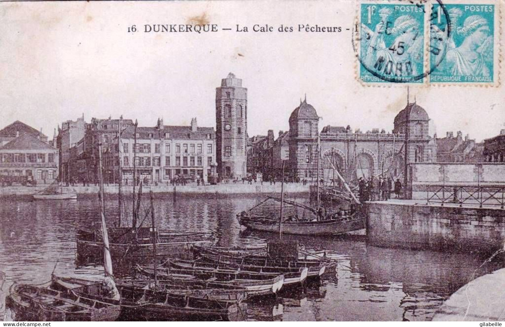 59 - Nord -  DUNKERQUE  -  La Cale Des Pecheurs - Dunkerque