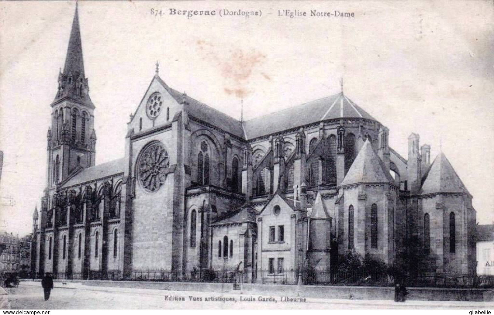 24 - Dordogne - BERGERAC -  L église Notre Dame - Bergerac