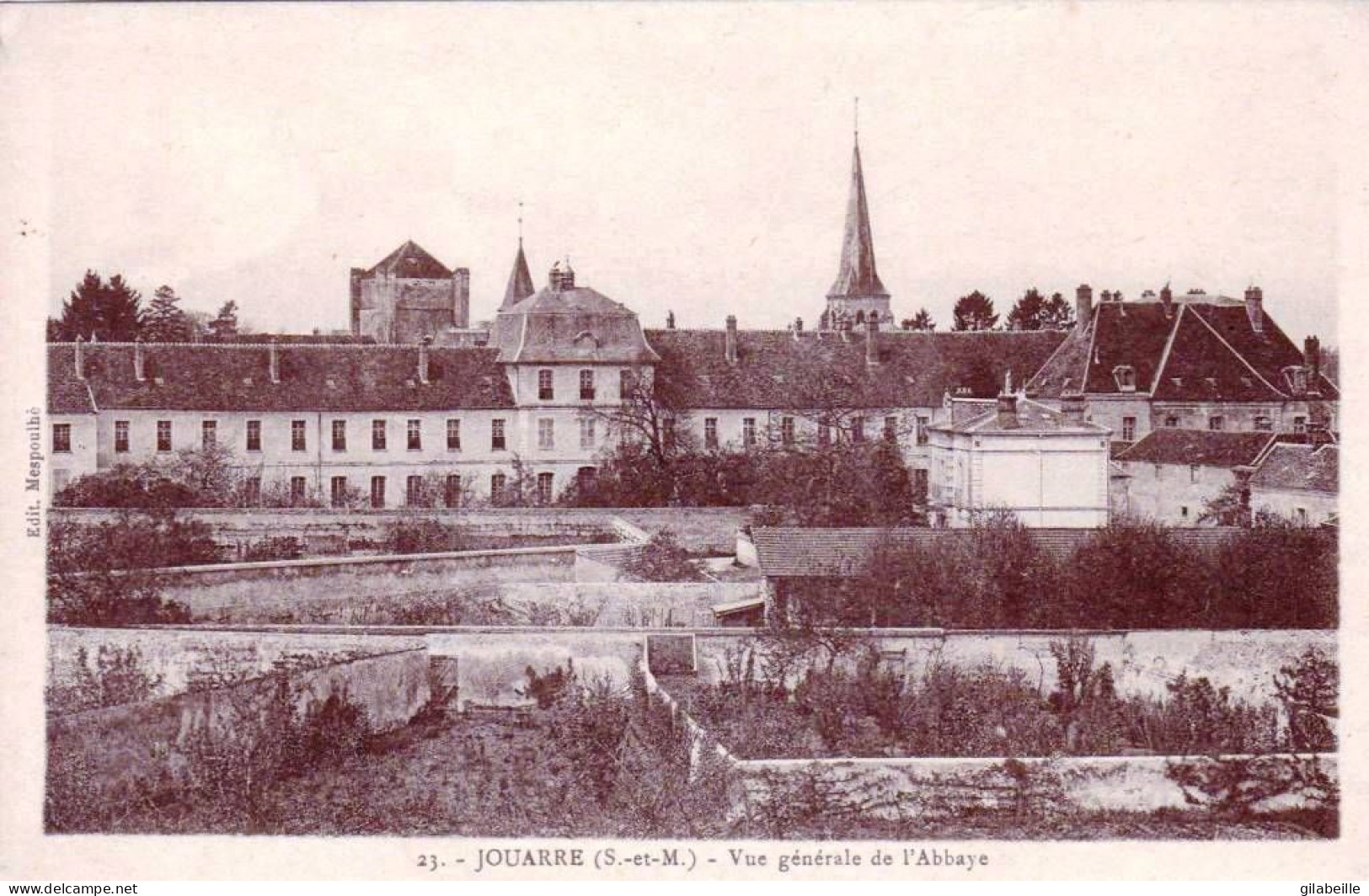 77 - Seine Et Marne -  JOUARRE - Vue Generale De L Abbaye - Autres & Non Classés