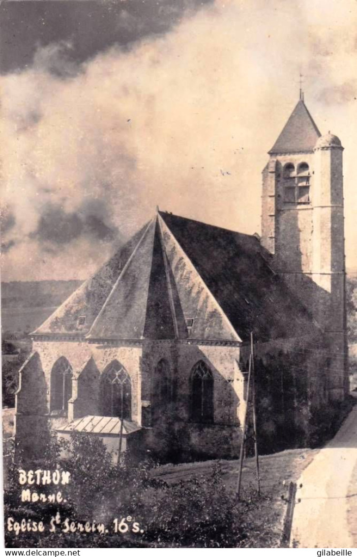 51 - Marne -  BETHON - Eglise Saint Serein - Other & Unclassified