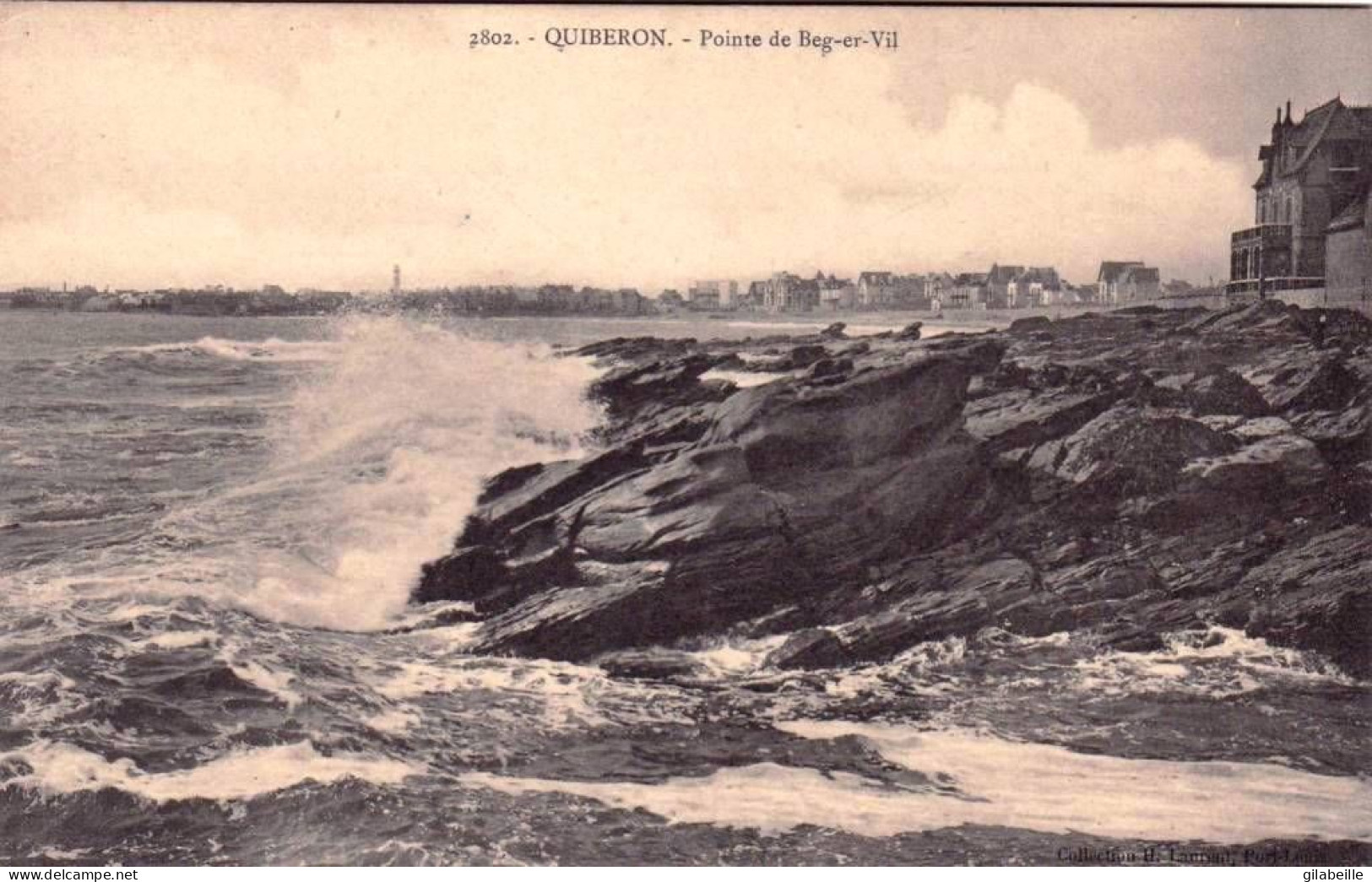 56 - Morbihan -  QUIBERON -  Pointe De Beg Er Vil - Quiberon