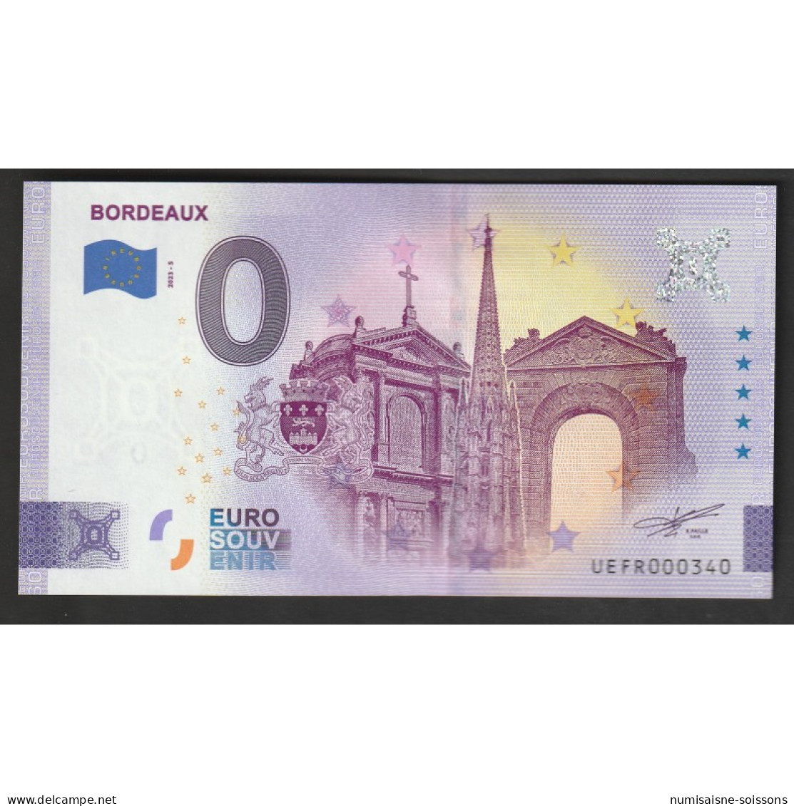 FRANCE - 33000 - BORDEAUX - 2023-5 - Private Proofs / Unofficial