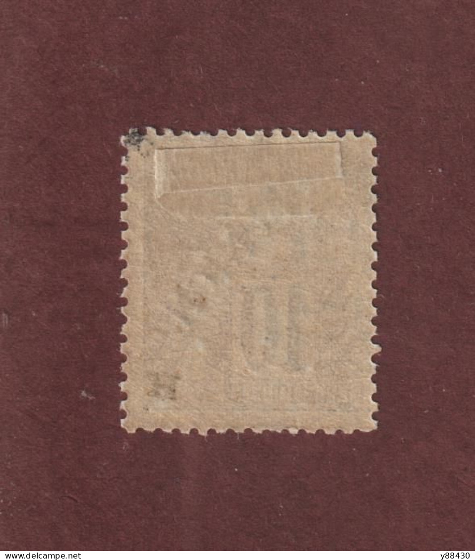 LA RÉUNION - 21 De 1891 - Neuf * - Type Colonies - 10c. Noir Sur Lilas - 2 Scan - Neufs