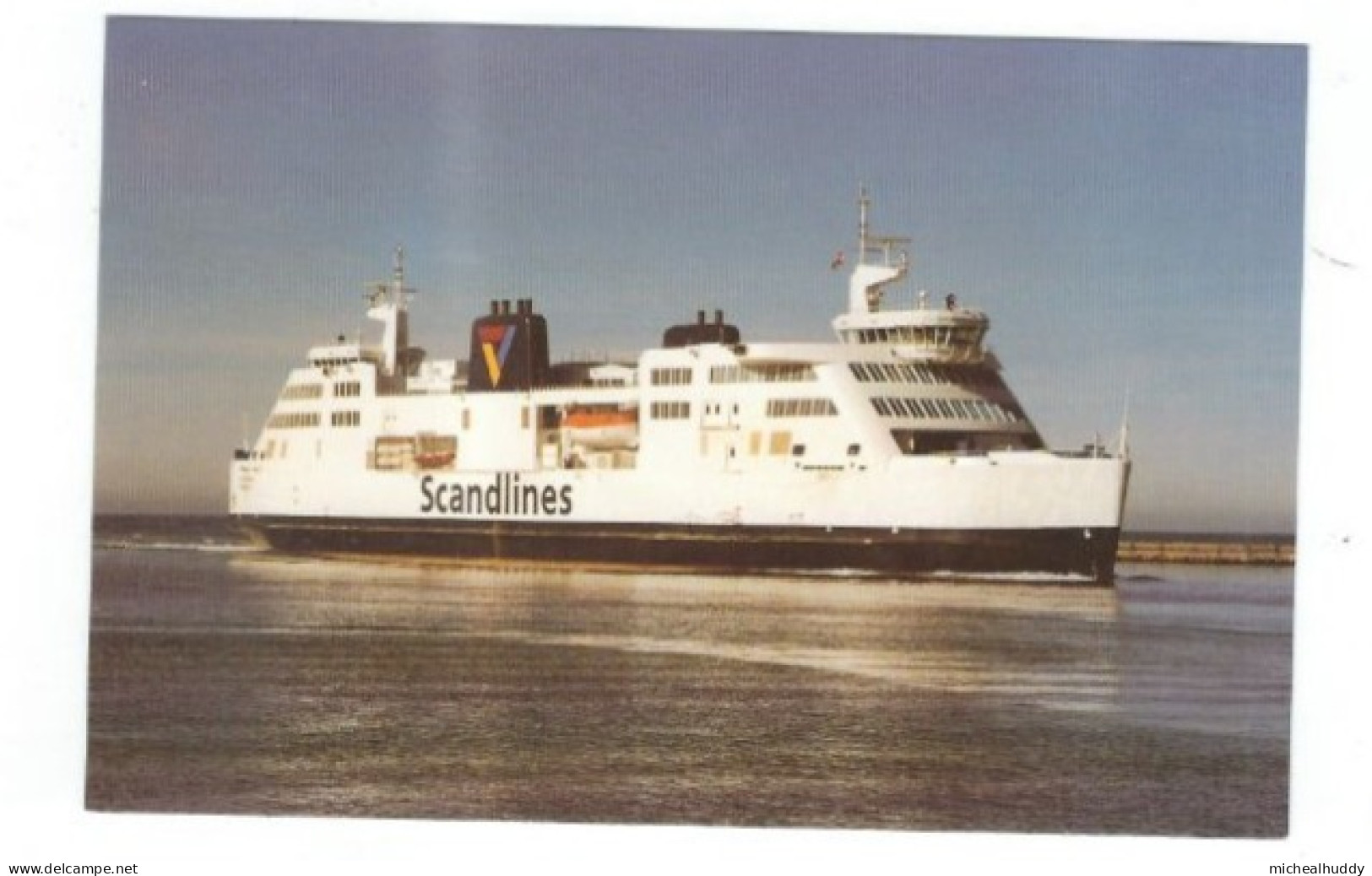 POSTCARD   SHIPPING  FERRY  SCAND LINES PRINS RICHARD PUBL BY SIMPLON - Ferries