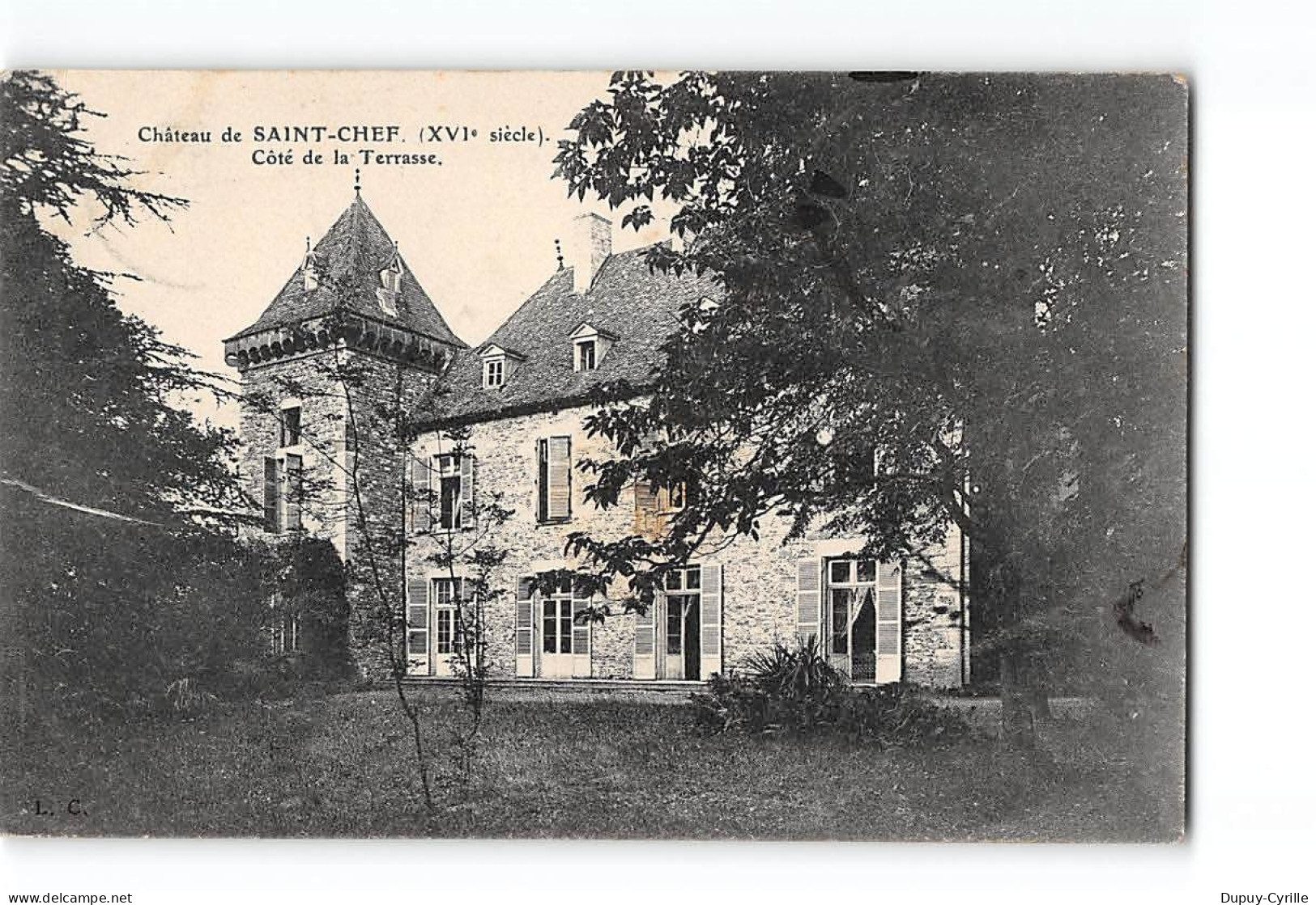 Château De SAINT CHEF - Très Bon état - Saint-Chef