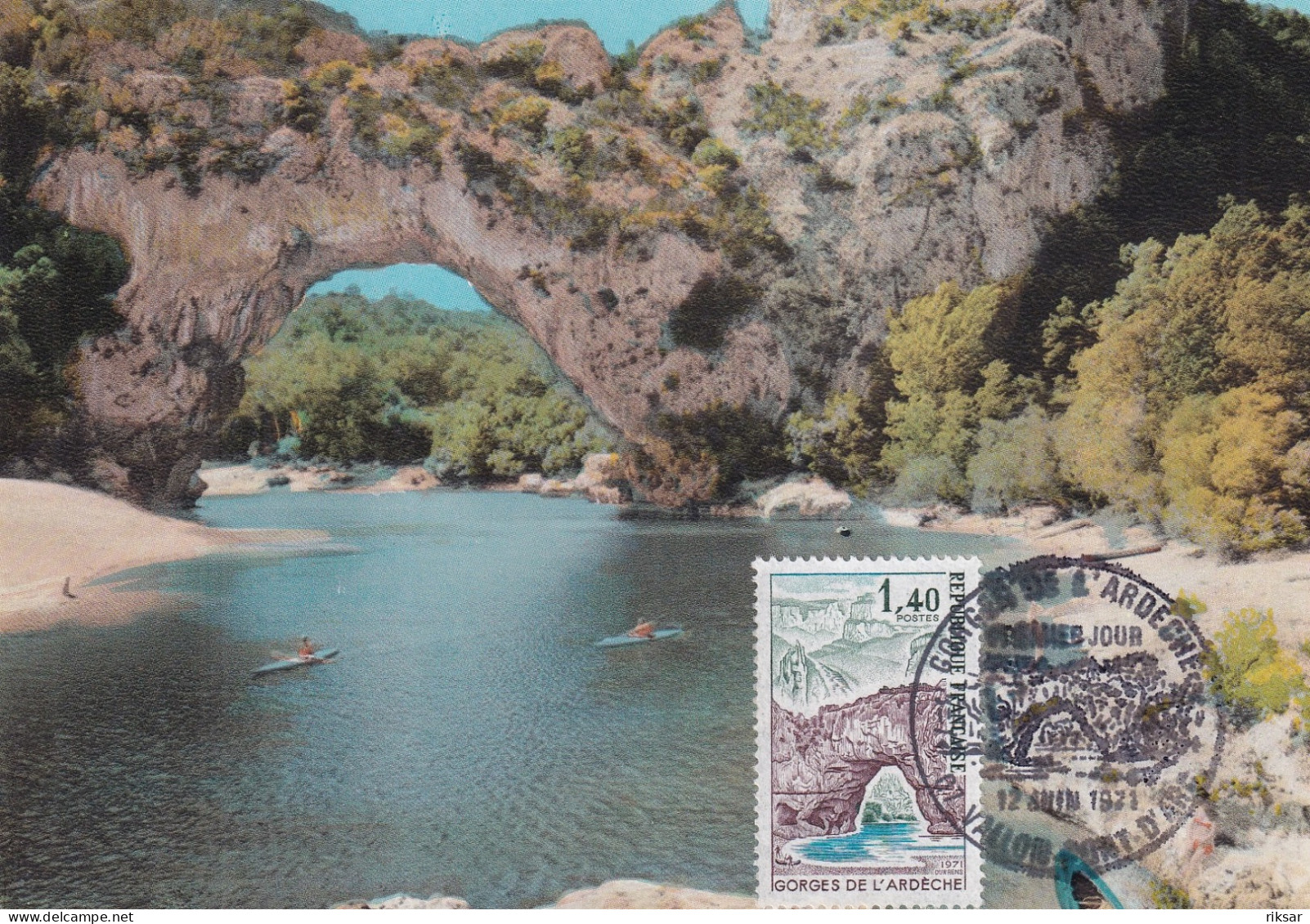 VALLON PONT D ARC(CARTE MAXIMUM) - Sonstige & Ohne Zuordnung