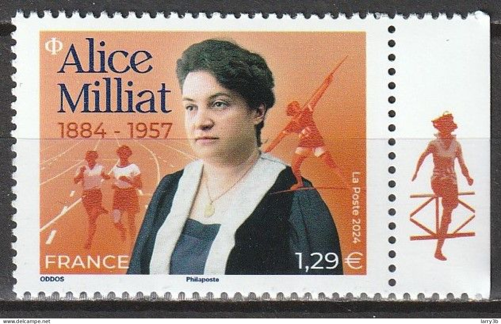 2024 - Y/T 5xxx - "JALICE MILLIAT 1884 - 1957" - BDF ISSU FEUILLET 1,29 € - NEUF ** MNH - Ongebruikt