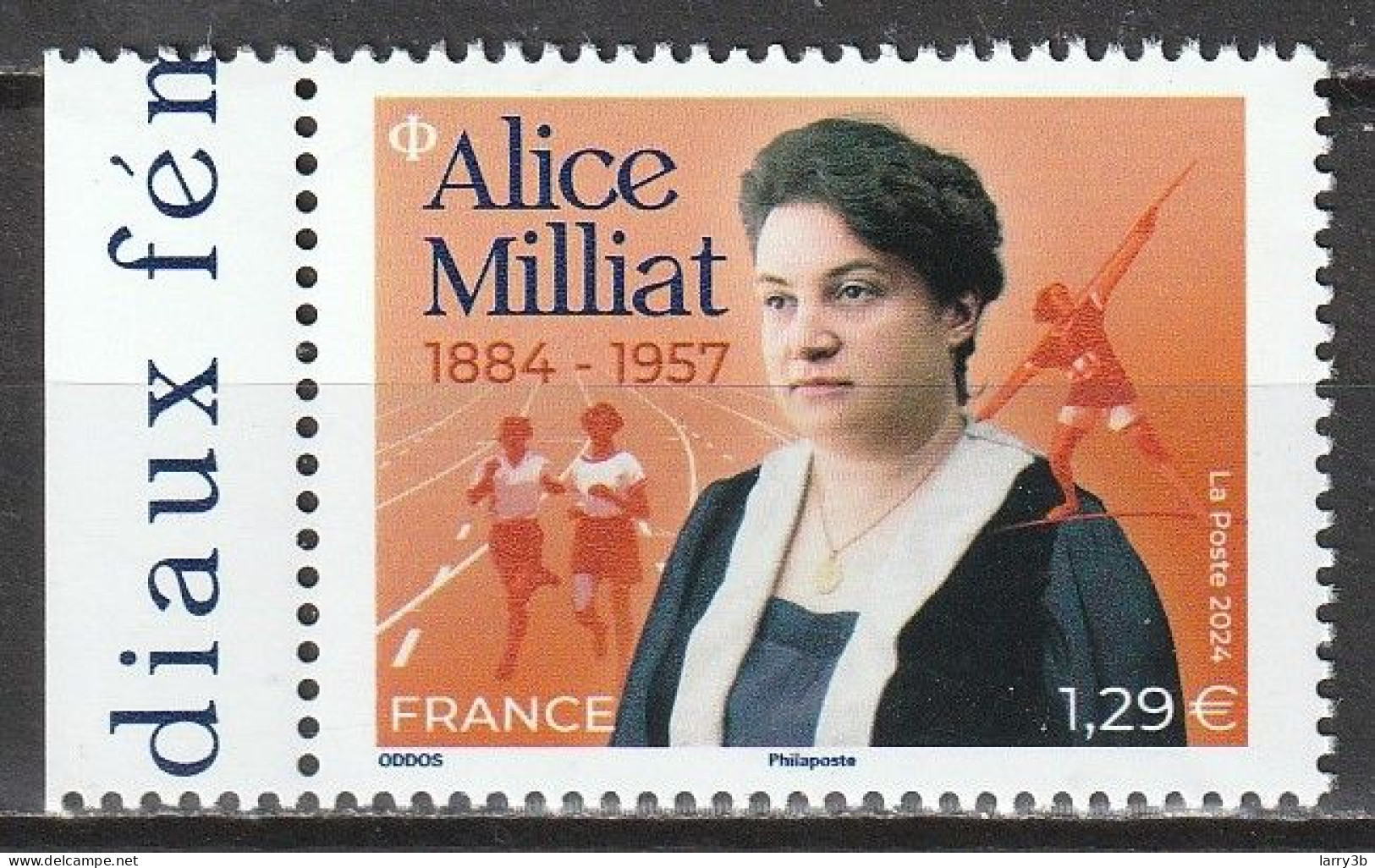 2024 - Y/T 5xxx - "JALICE MILLIAT 1884 - 1957" - BDF ISSU FEUILLET 1,29 € - NEUF ** MNH - Neufs