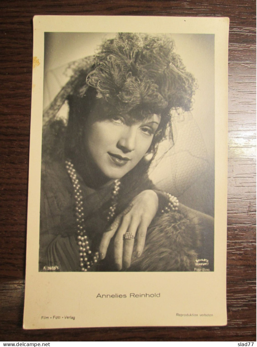 Annelies Reinhold - Austrian Actress - Artistes