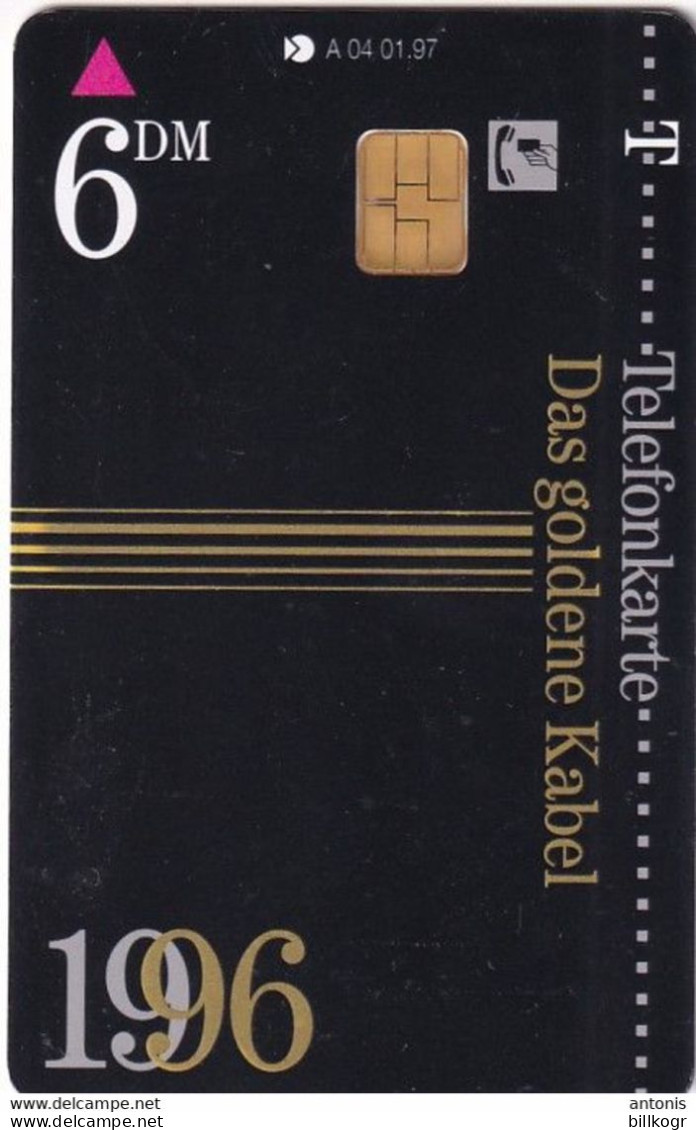 GERMANY - Das Goldene Kabel 1996(Fireworks)(A 04), Tirage 14000, 01/97, Mint - A + AD-Series : D. Telekom AG Advertisement
