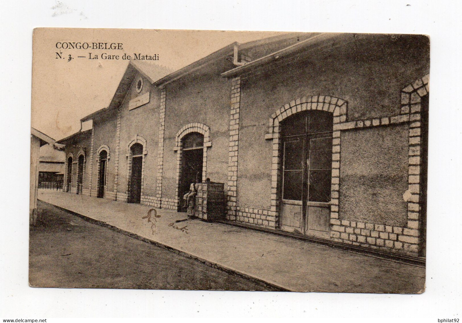 !!! CONGO BELGE, CPA DE 1913 POUR LA BELGIQUE, CACHET DE DIMA, TAXEE A L'ARRIVEE - Briefe U. Dokumente