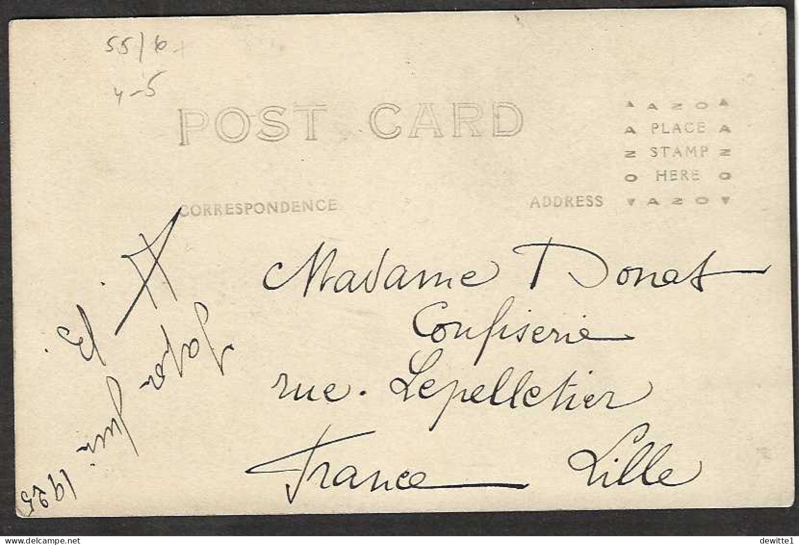 Timbres Japon Sur CP.  1925 - Lettres & Documents