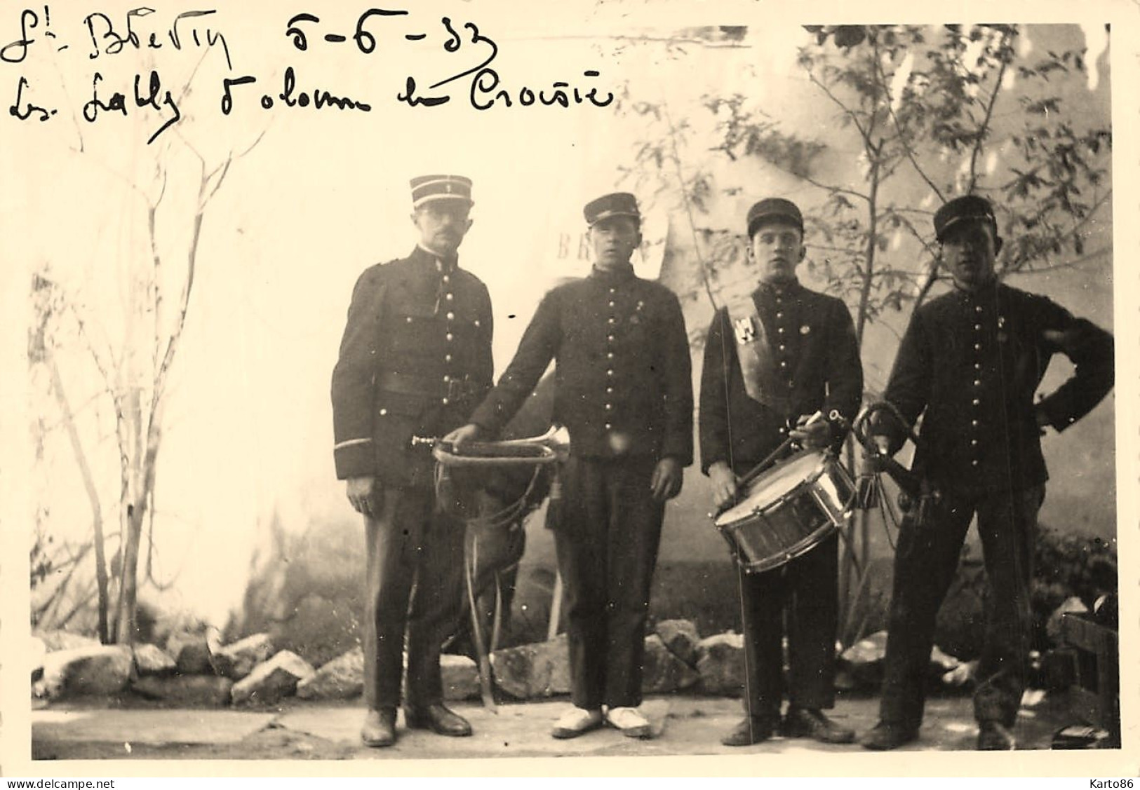 St Brévin * Fanfare Et Tambour Pendant Le Meeting Course Sables D'olonne Le Croisic * Aviation 5 Juin 1933 - Saint-Brevin-l'Océan