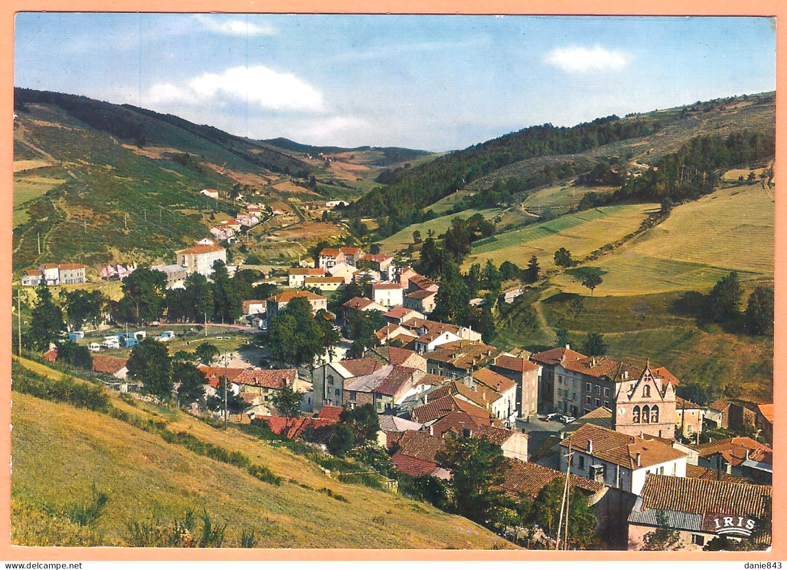 Ppgf/ CPSM Grand Format - ARDECHE - SAINT CIRGUES EN MONTAGNE - VUE GÉNÉRALE AÉRIENNE - Sonstige & Ohne Zuordnung