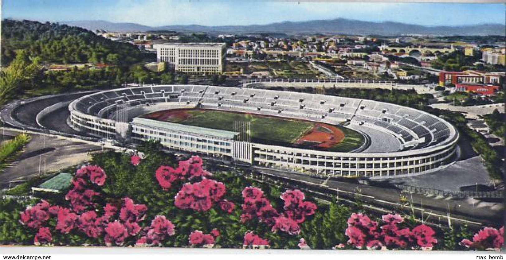 1954 ROMA 27  STADIO OLIMPICO MINI CARTOLINA - Stadiums & Sporting Infrastructures