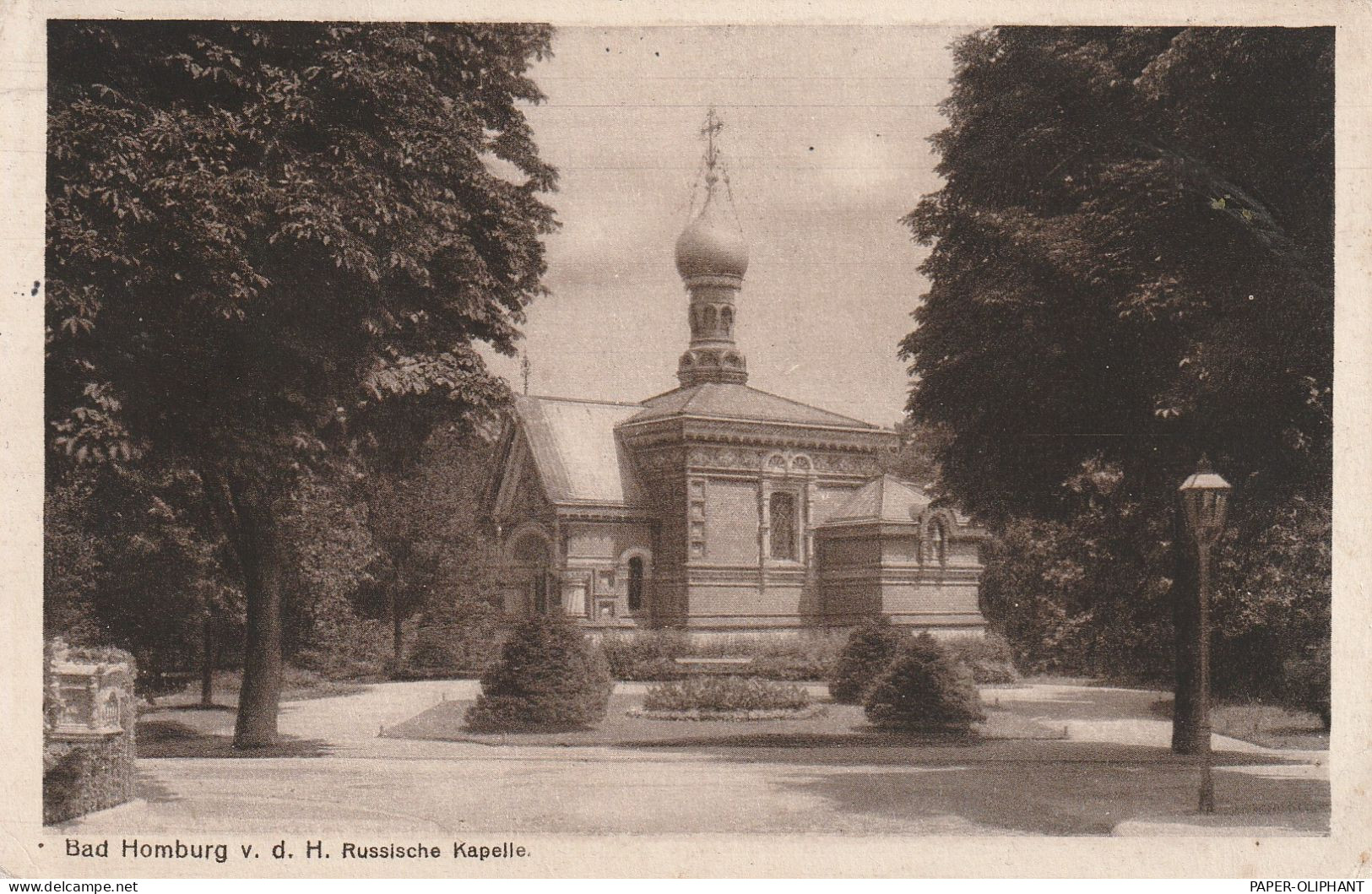 6380 BAD HOMBURG, Russische Kapelle, 1914 - Bad Homburg
