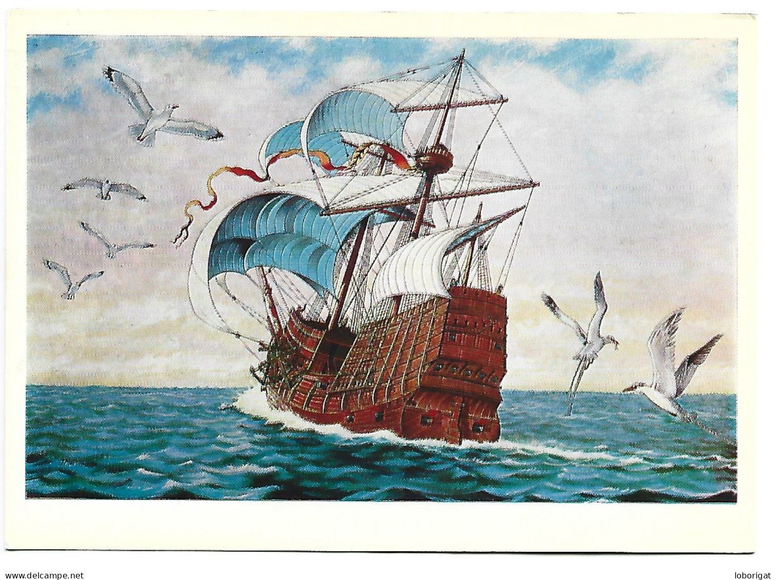 GALEON DEL SIGLO XVI / GALLEON 16th Century.-  ( CUBA ) - Hausboote