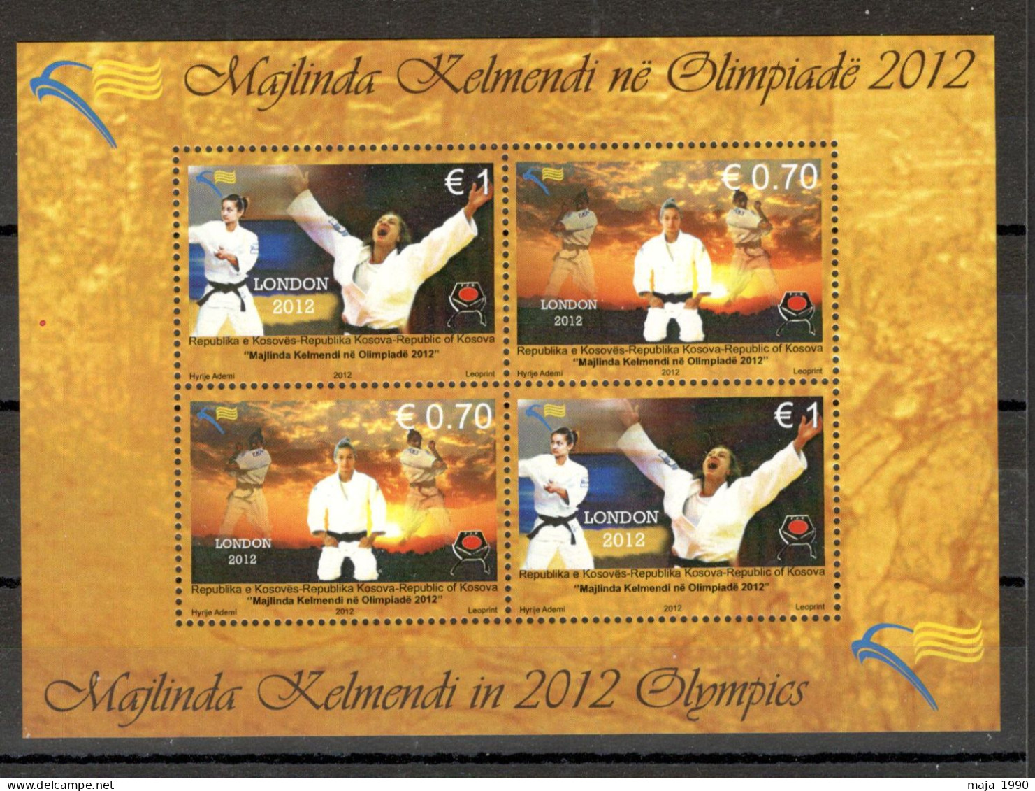 KOSOVO - MNH BLOCK - SPORT - OLYMPICS - 2012. - Kosovo