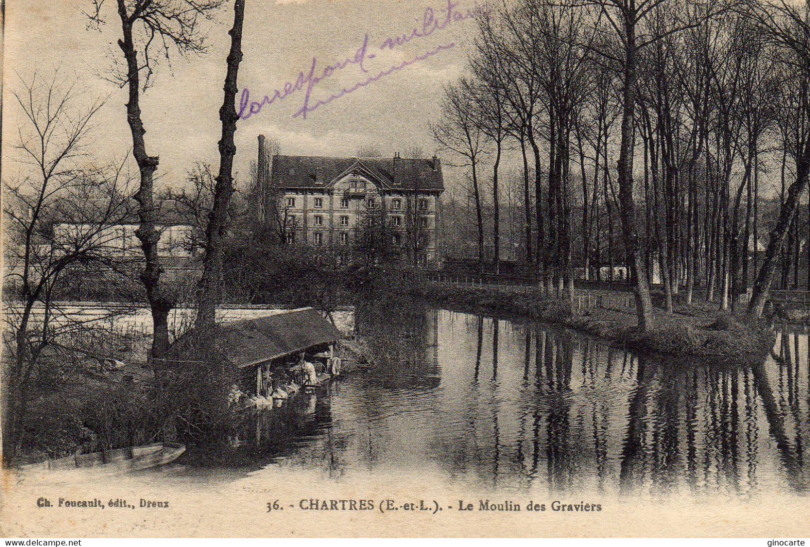 Chartres Le Moulin Des Graviers - Chartres