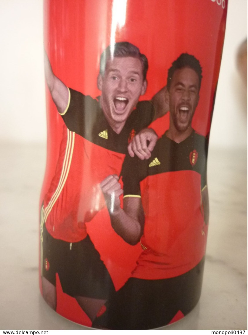 Coca Cola - Diables rouges - Euro 2016 - Bouteilles aluminium