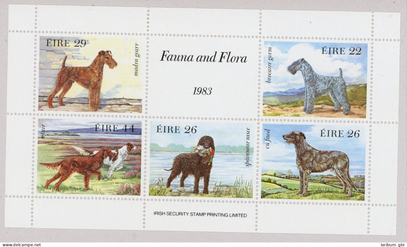 Irland Jahrgang 1983 504-527, Block 4 Postfrisch #JJ691 - Hoftiere