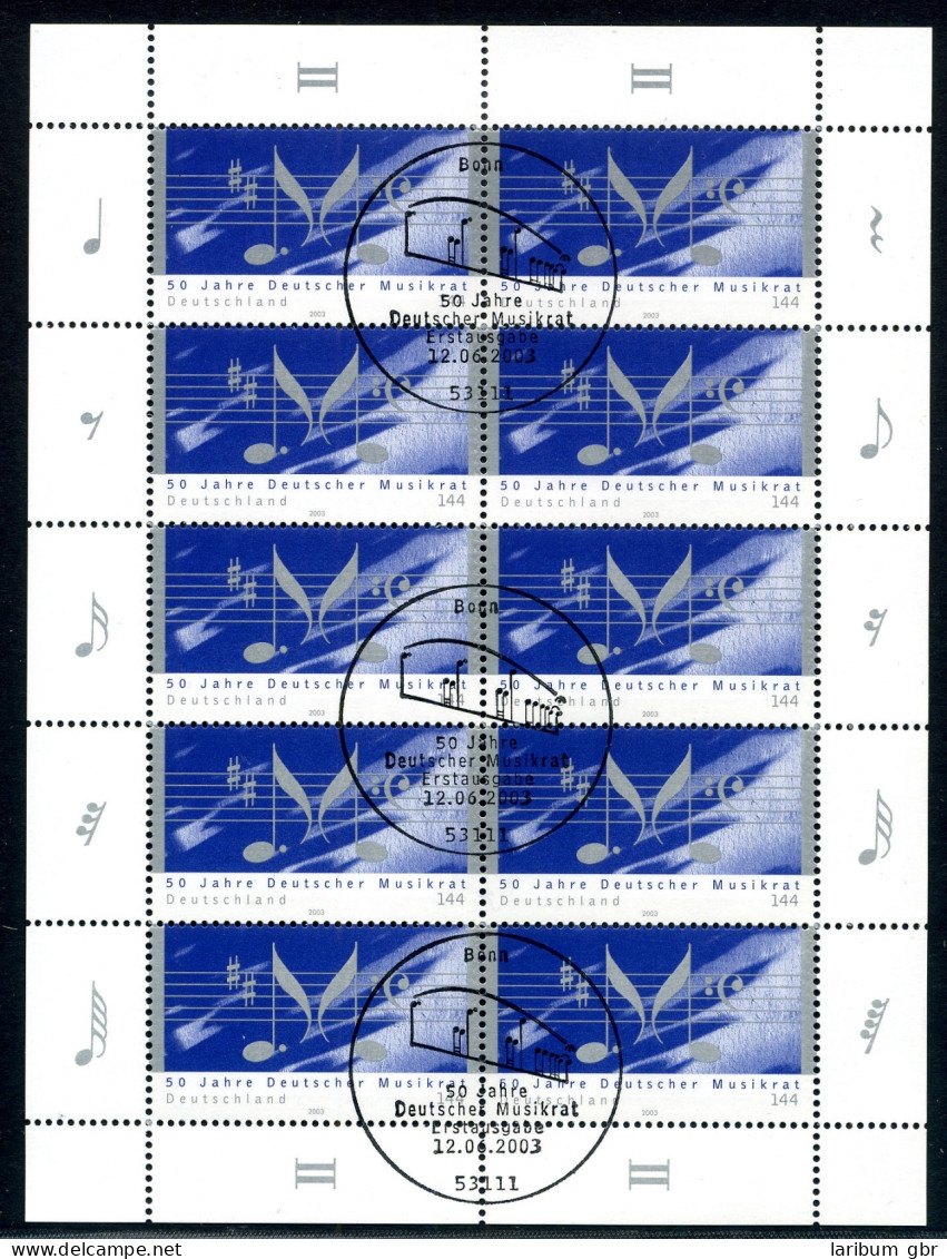 Bund Zehnerbogen 2346 Bonn Ersttagssonderstempel #IN902 - Altri & Non Classificati