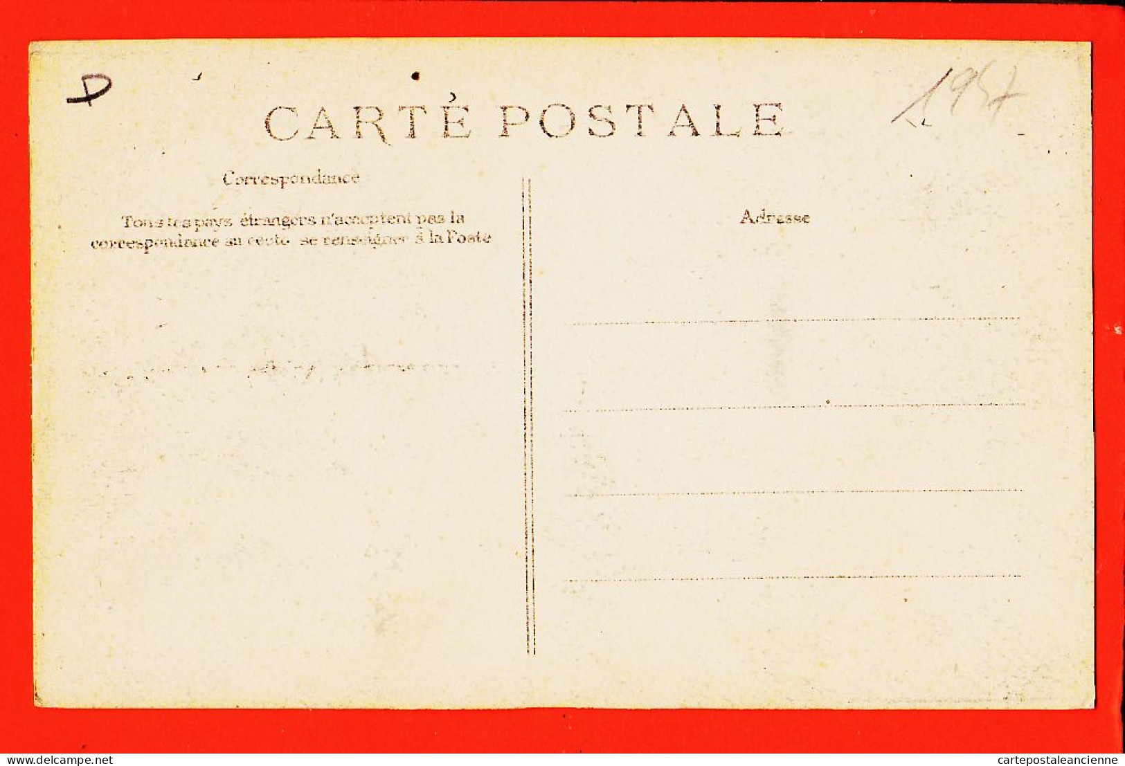 05137 / ⭐ ◉ PARIS VII ◉ Crue SEINE 29 Janvier 1910 ◉ Passerelle Rue SAINT-ANDRE-des-ARTS ◉ ELD LE DELEY 349 St - Überschwemmung 1910