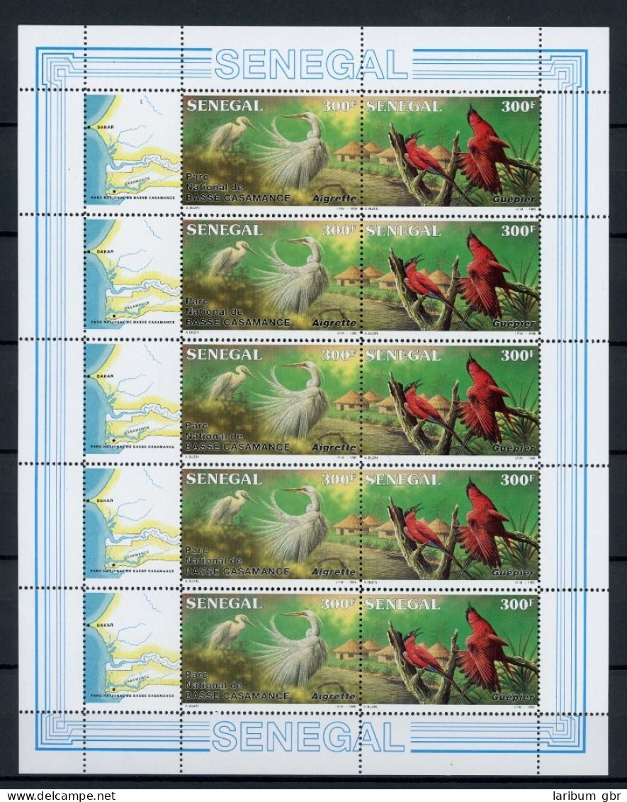 Senegal Kleinbogen 942-943 + Zierfeld Postfrisch Naturschutz #JW888 - Sénégal (1960-...)