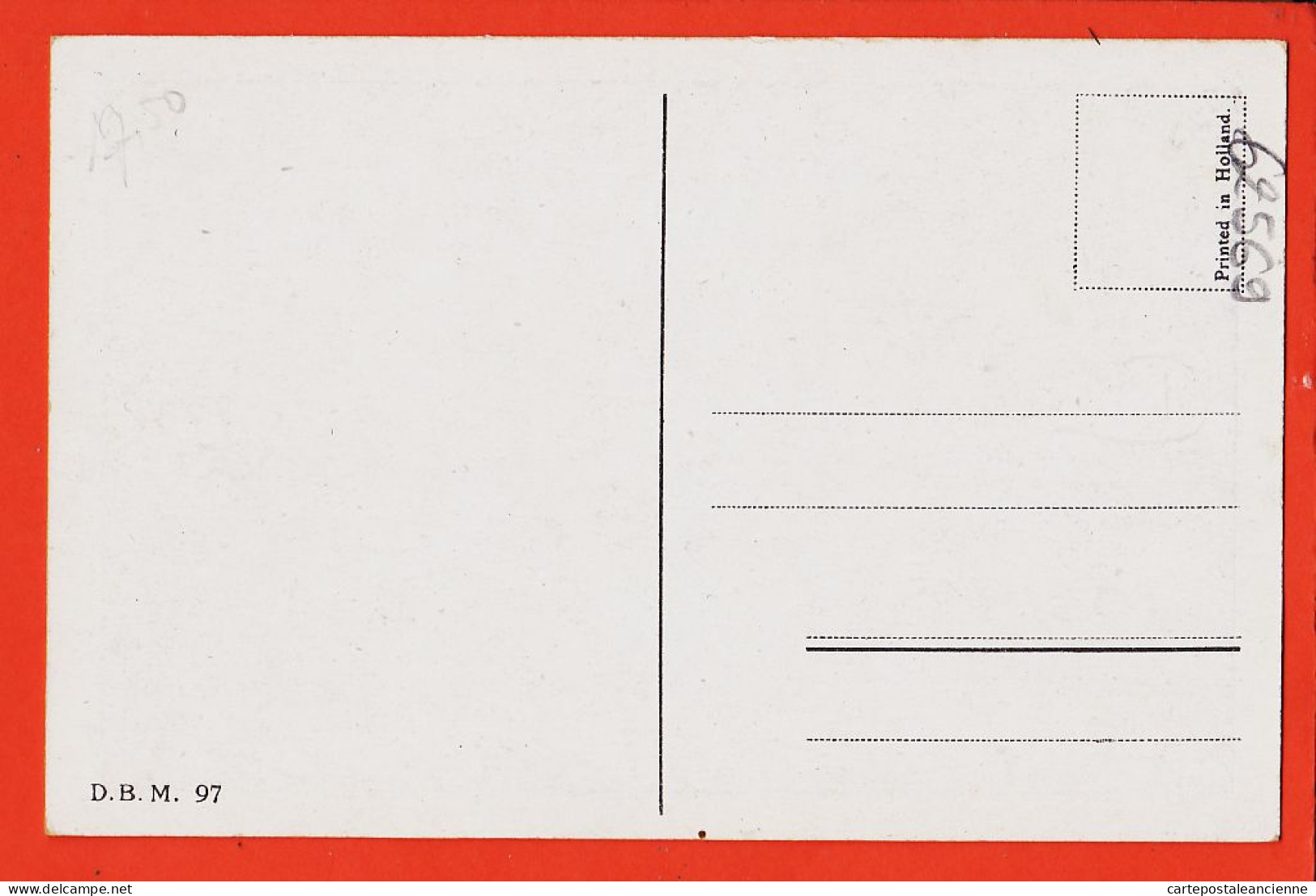 05096 ● D.B.M N° 97 Noord-Holland Windmolen Hollands Landschap 1930s Netherlands Nederland Pays-Bas - Andere & Zonder Classificatie